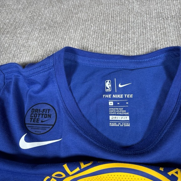 Nike Kevin Durant Golden State Warriors Jersey T Shirt Womens S Blue Dri Fit NWT - Picture 5 of 9
